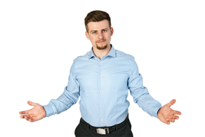 Petr Tichy realitní makléř stojící